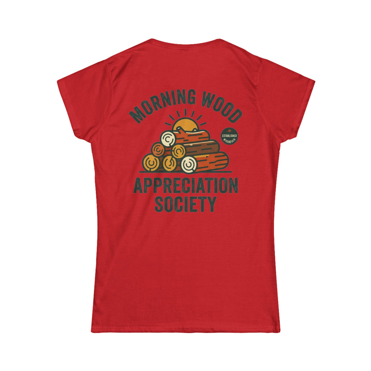 "Morning Wood Appreciation Society" Women's Tee