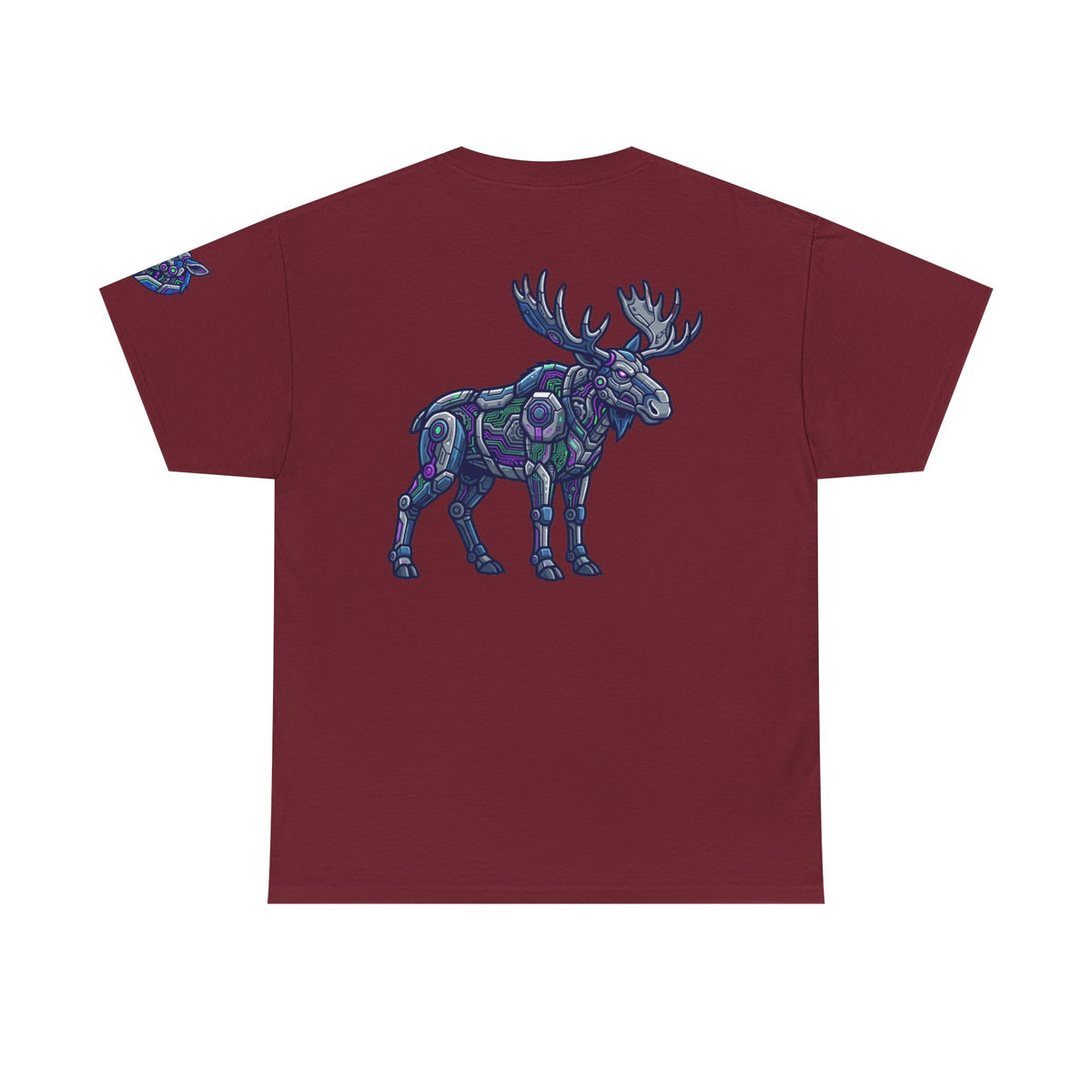 Color: Garnet | Cyber Moose Premium Graphic Tee