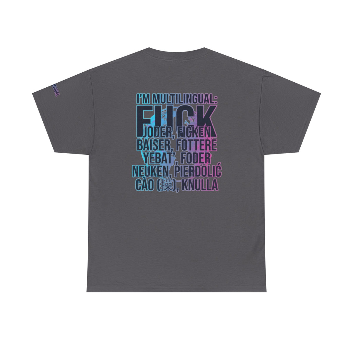 Color: Charcoal | I'm Multilingual Premium Graphic Tee