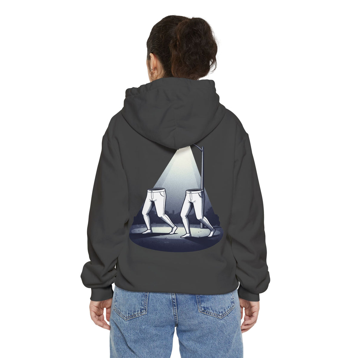 Color: Pepper | The Fresno Nightcrawlers (California, USA) Garment-Dyed Hoodie