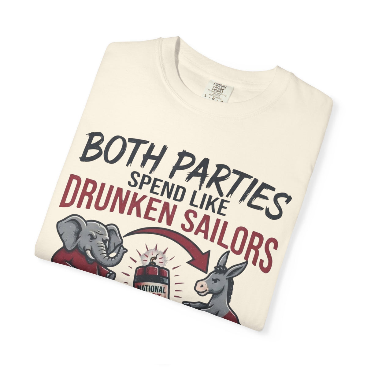 Protest Series - Audit The Spending Unisex Garment-Dyed Tee