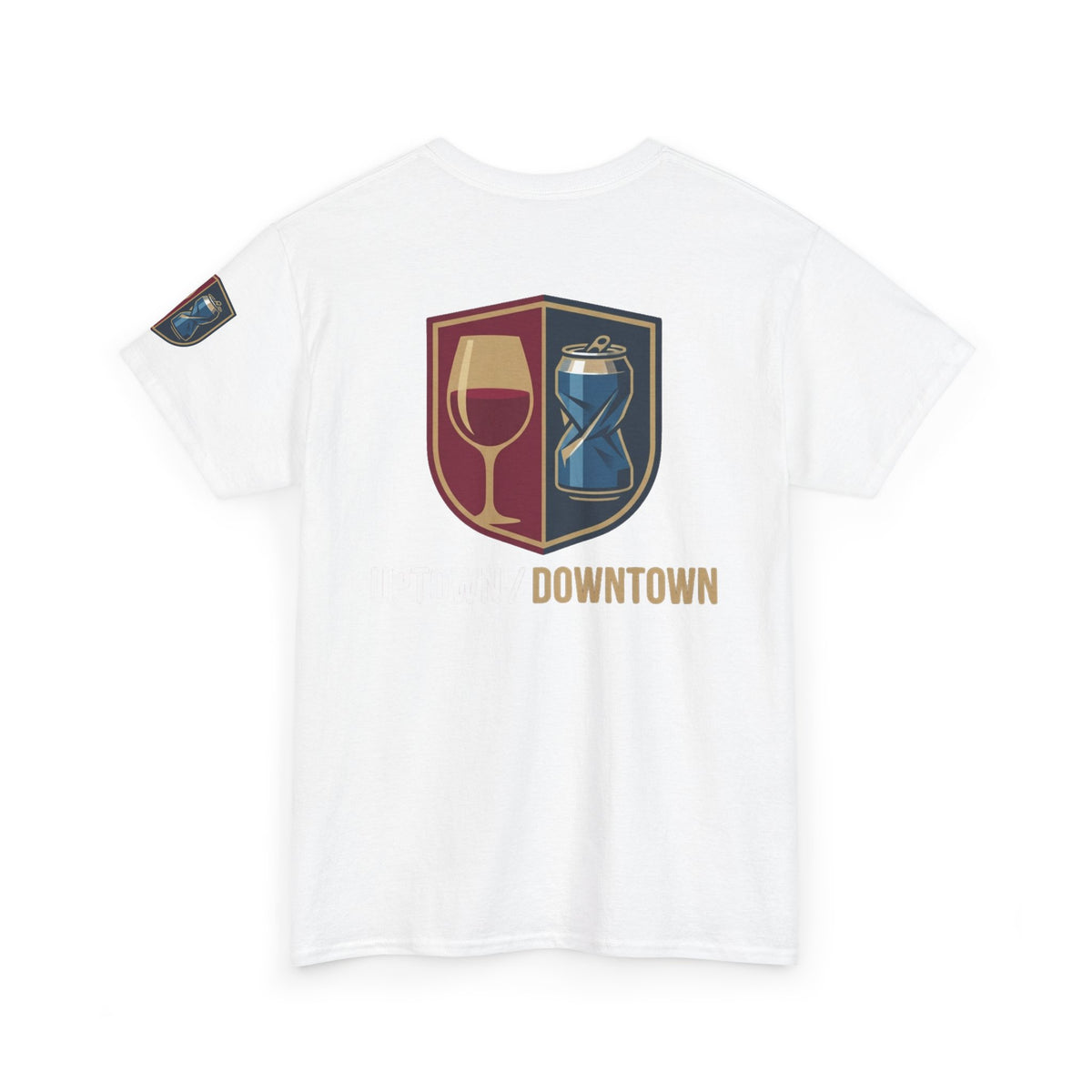 "Uptown-Downtown" Premium Graphic Tee