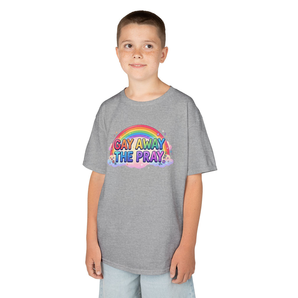"Gay Away The Pray" Kids Tee