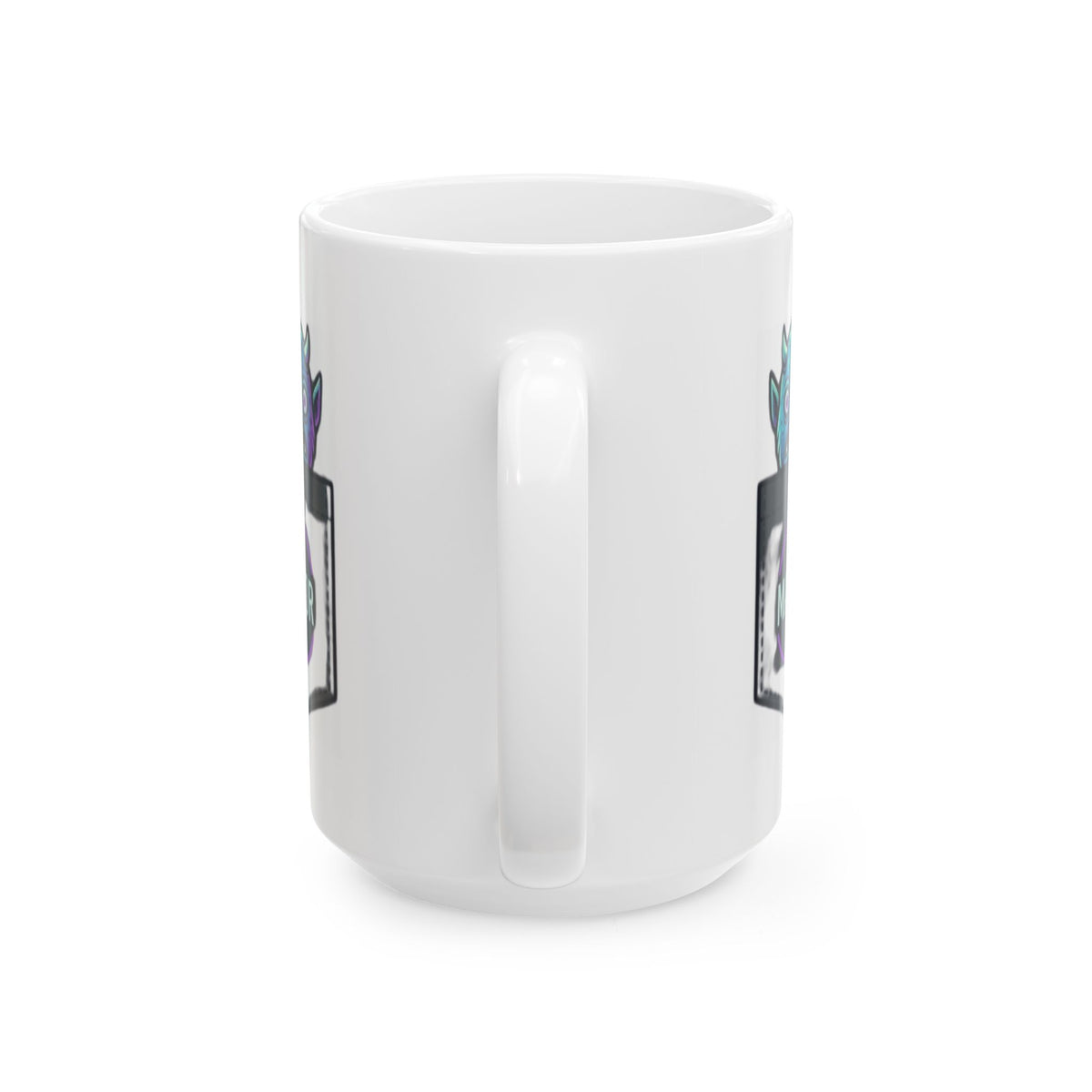 "Mayor Of Halloweentown" White Ceramic Mug — Graphic