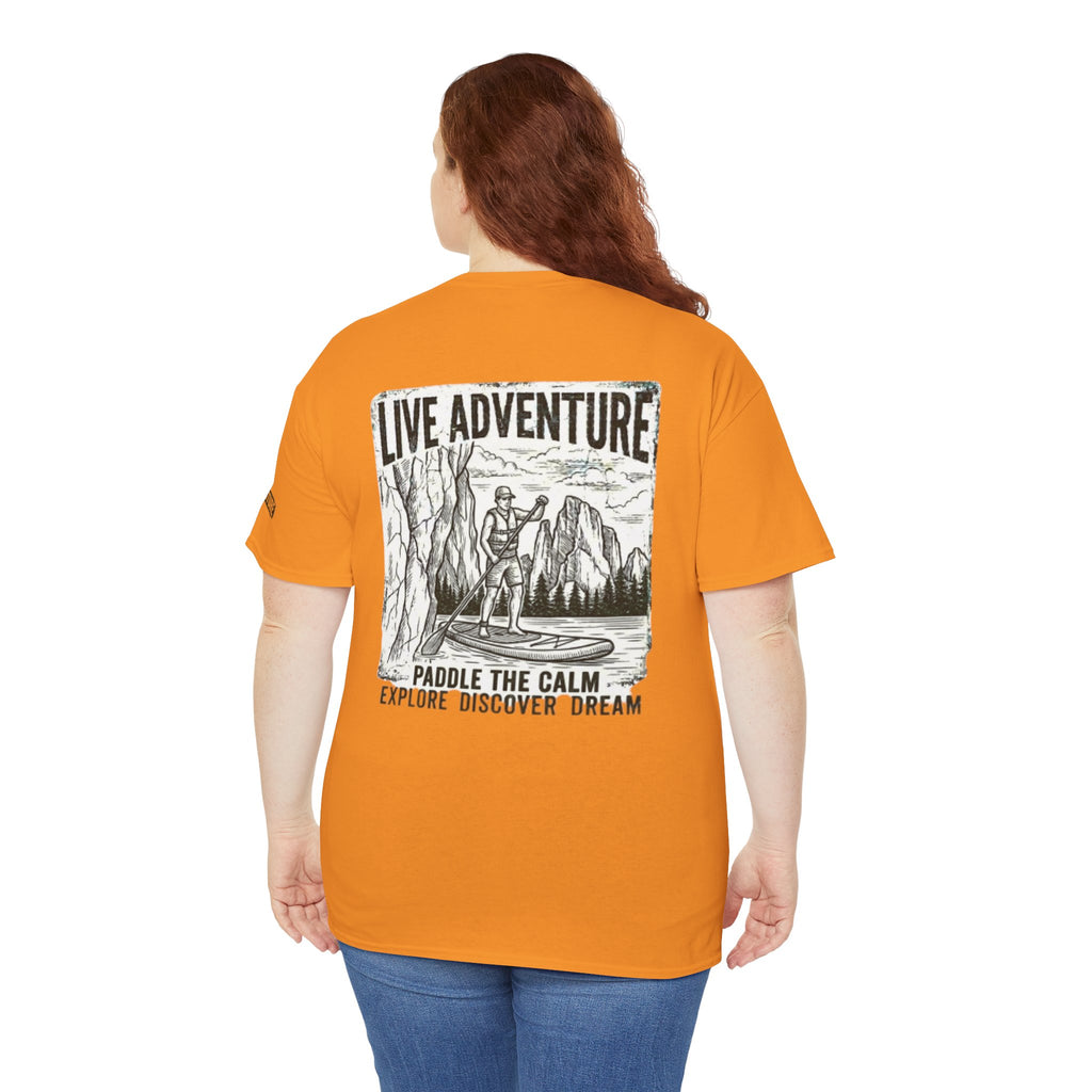 "Live Adventure - Paddle Board" Premium Graphic Tee