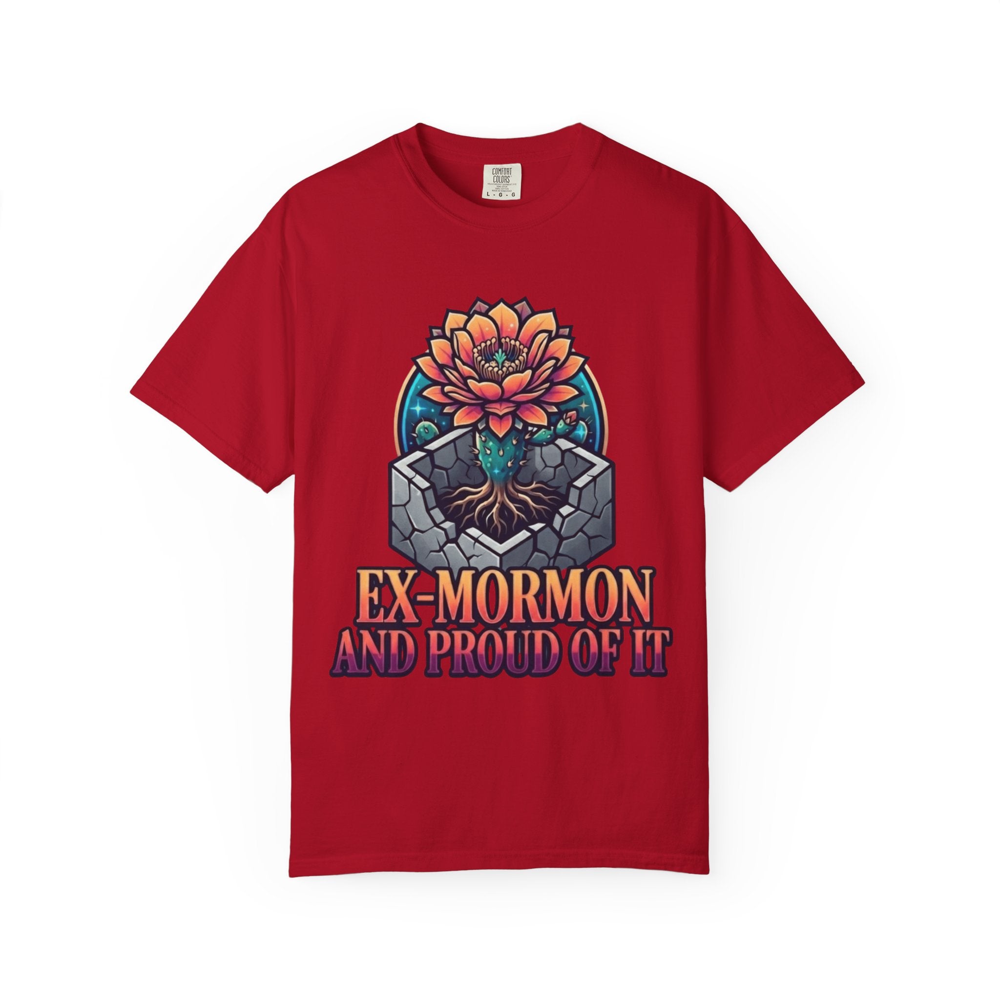 "Ex Mormon and Proud Of It" Unisex Garment-Dyed Tee