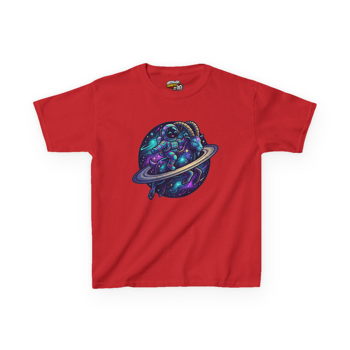 "Space Explorer Capricorn" Kids Tee