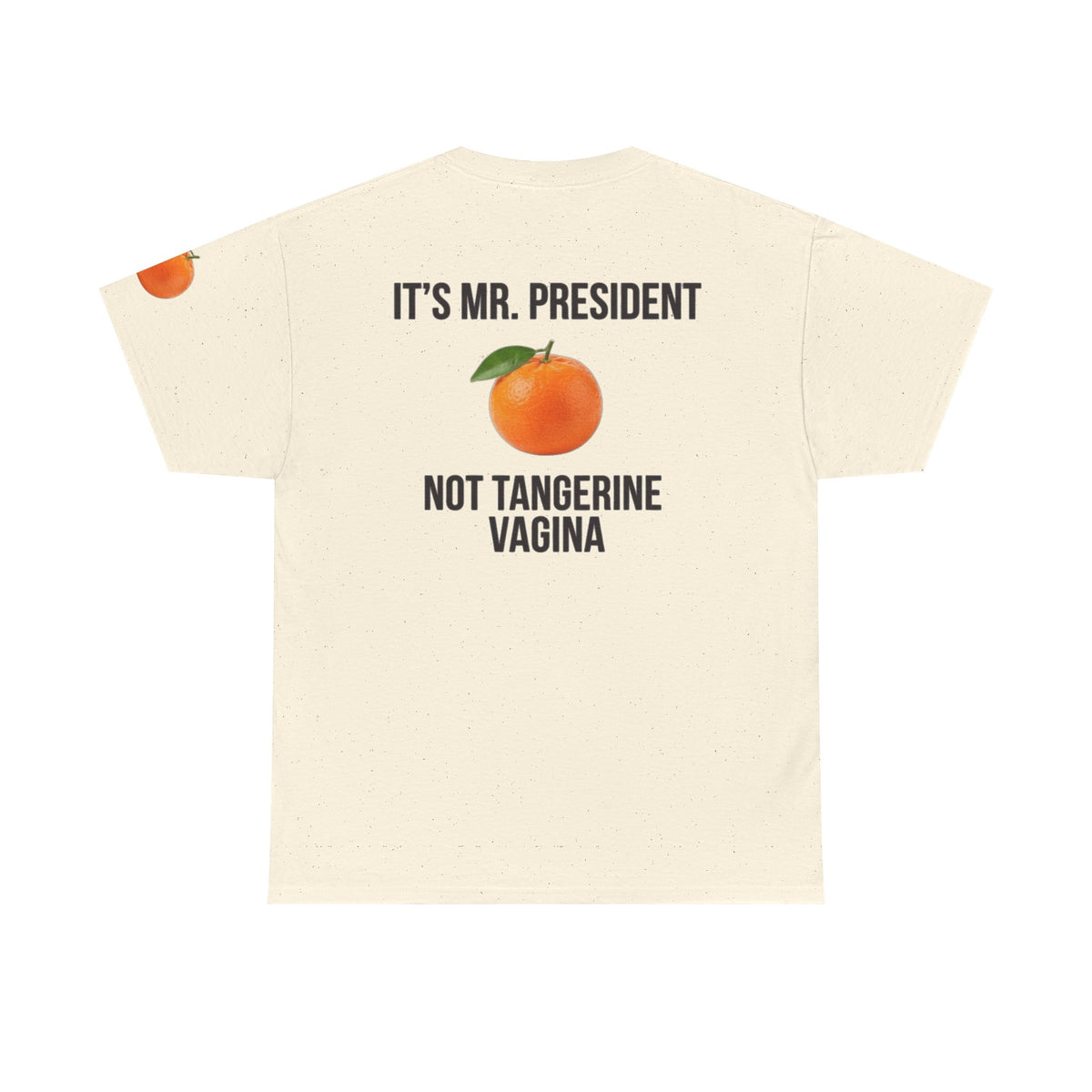 Color: Natural | Tangerine Vagina Premium Graphic Tee