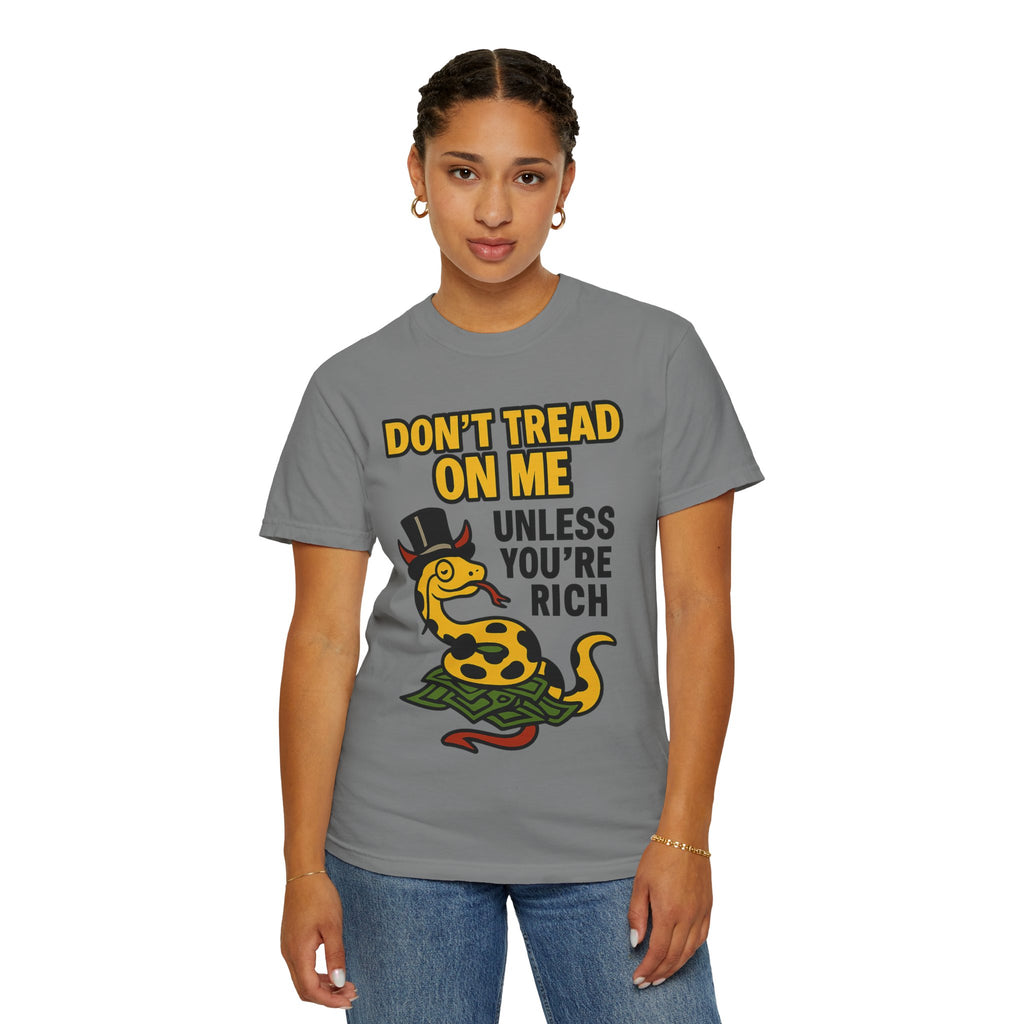 "Don't Tread On Me" Unisex Garment-Dyed T-shirt