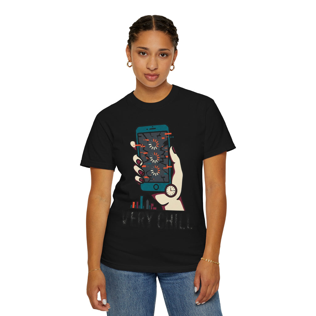 "Very Chill" Unisex Garment-Dyed Tee