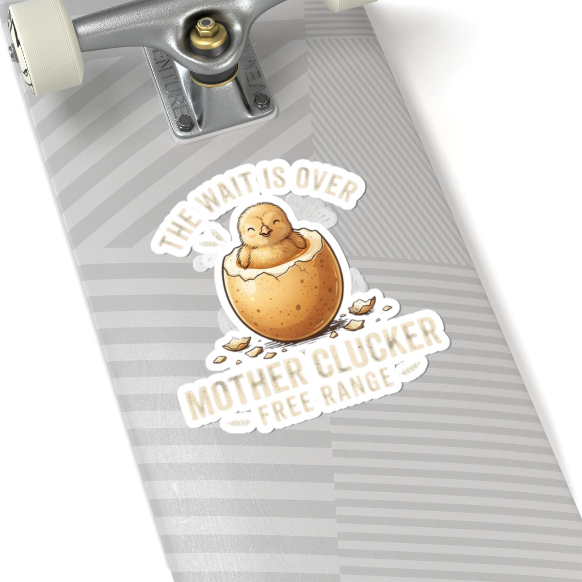"The Wait is Over" Sticker — Main