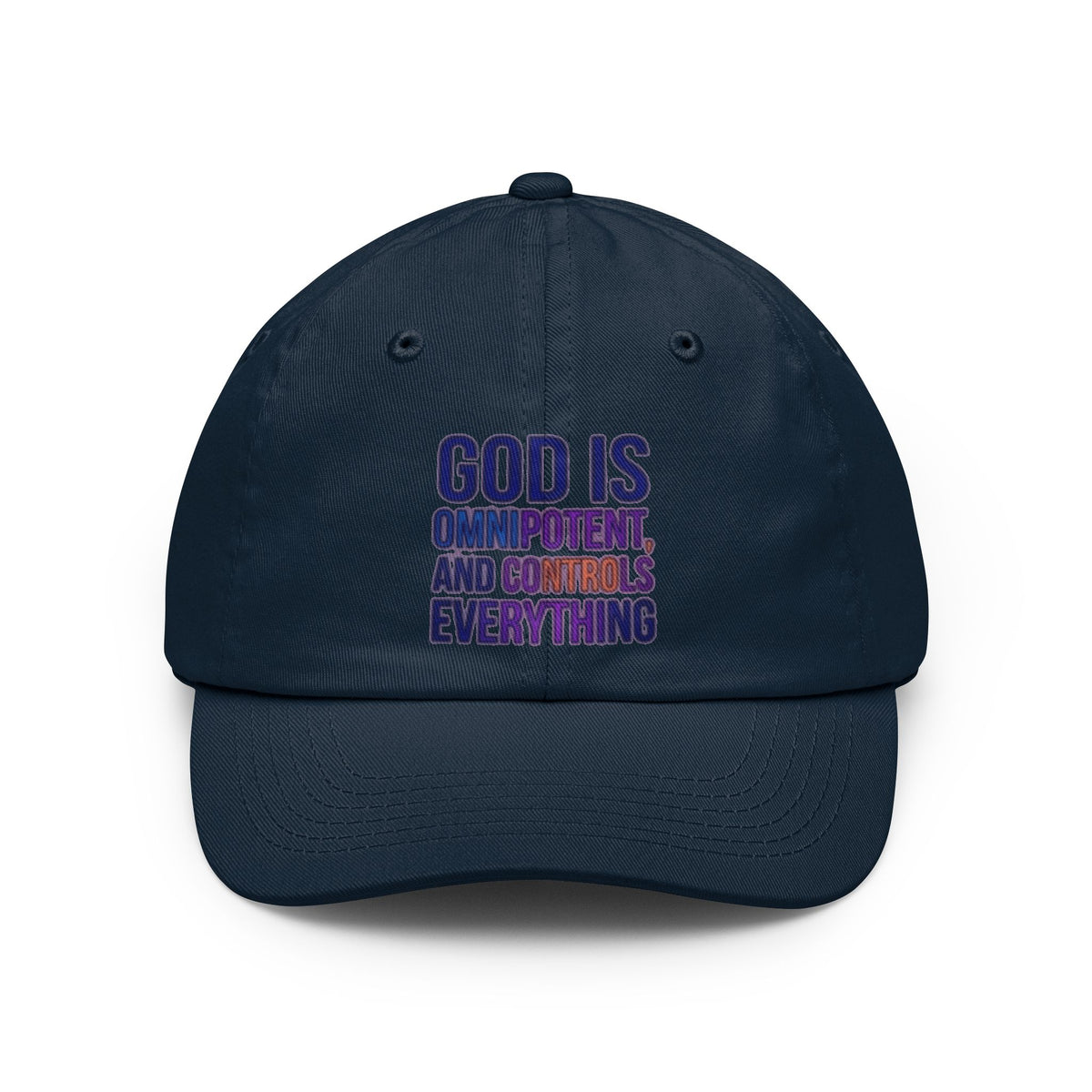 Color: Navy | God Controls Everything Dad Hat