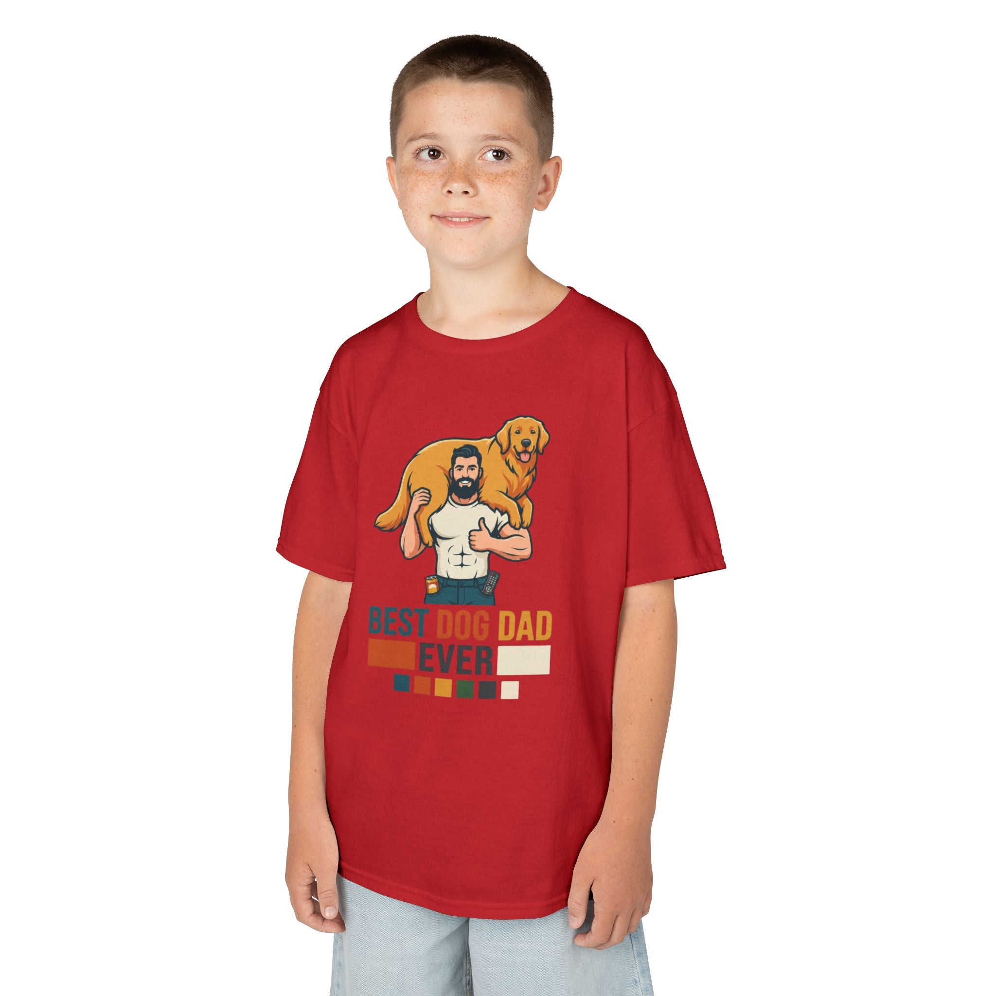 "Best Dog Dad" Kids Tee