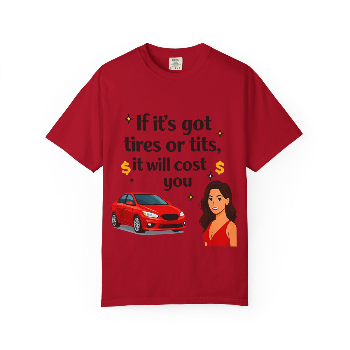 Color: Red | The Golden Rule of Maintenance Unisex Garment-Dyed T-shirthttps://gemini.google.com/app/5b306be98eee944f