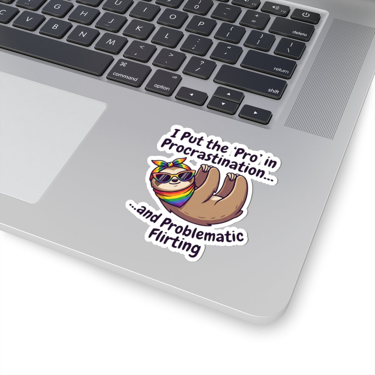 "Pro in Problematic Flirting" Sticker — Main