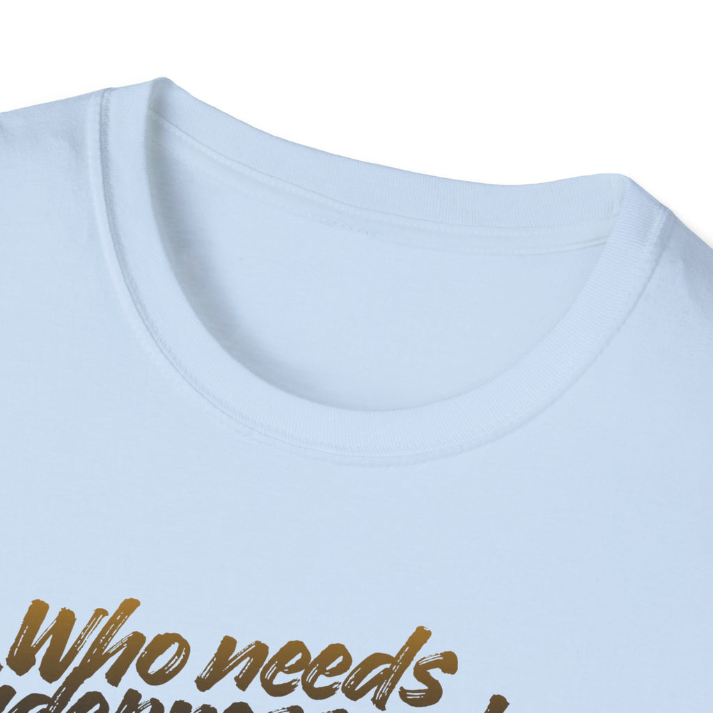 Beer Graphic T-Shirt — "Who Needs Antidepressants When You Have Beer?" Retro Pint Design