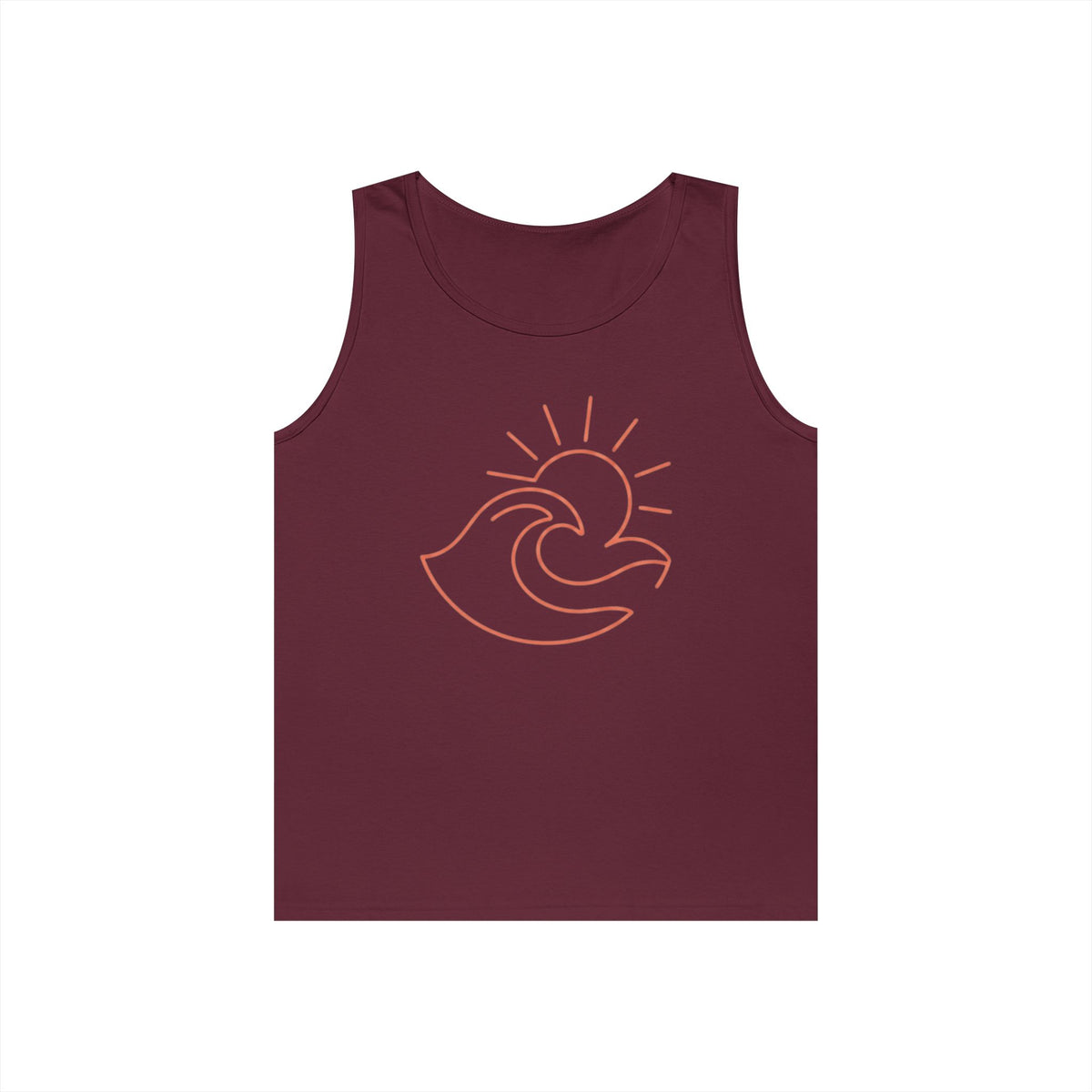Color: Maroon | Sun Tank Top