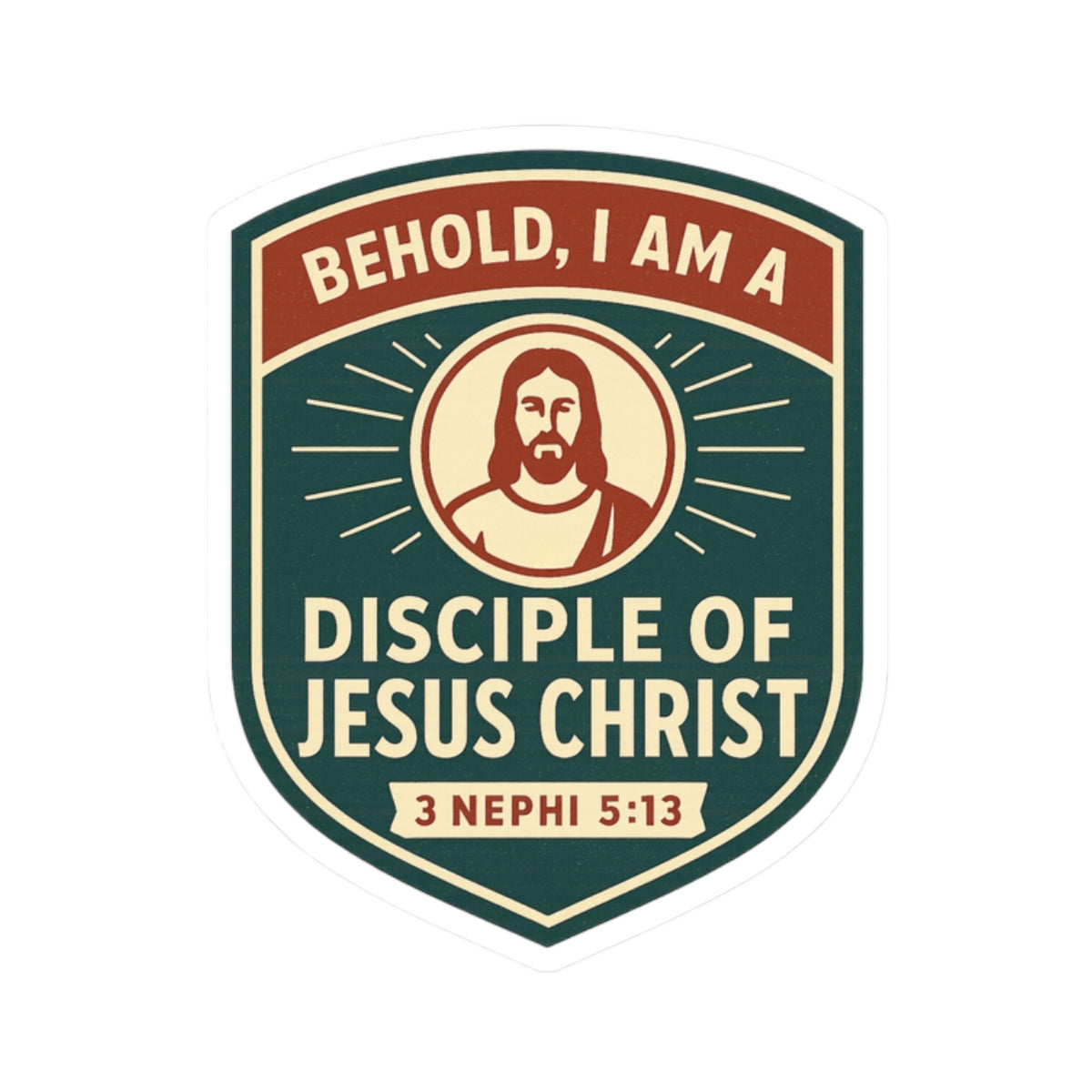 "Disciple of Christ" Sticker — Main