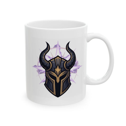 "I Cause Satan Nightmares" White Ceramic Mug — Graphic
