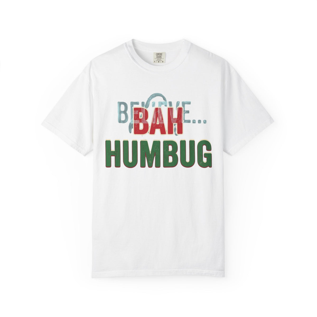 "Bah Humburg" Unisex Garment-Dyed Tee