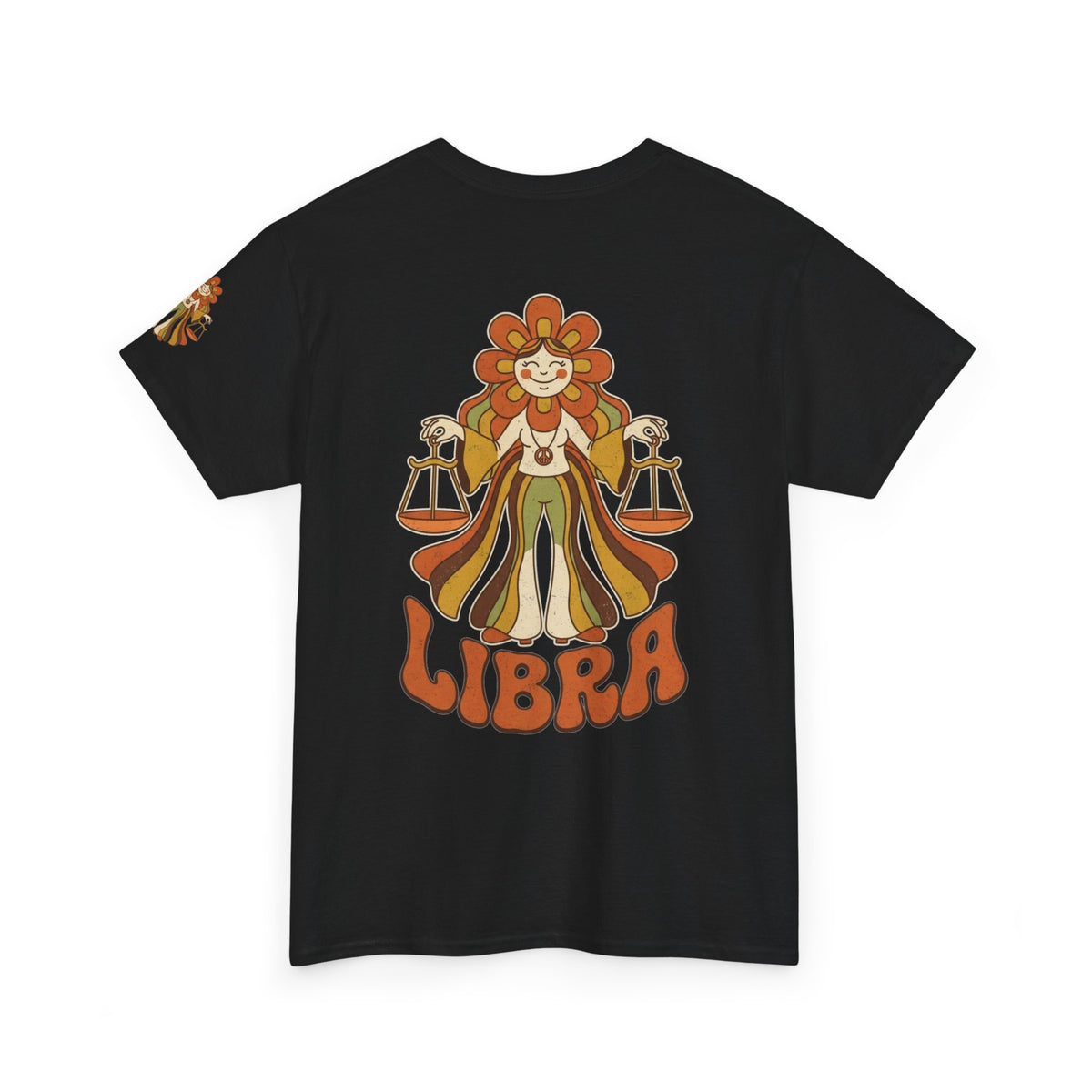 "Retro Mascot Groovy Libra" Premium Graphic Tee