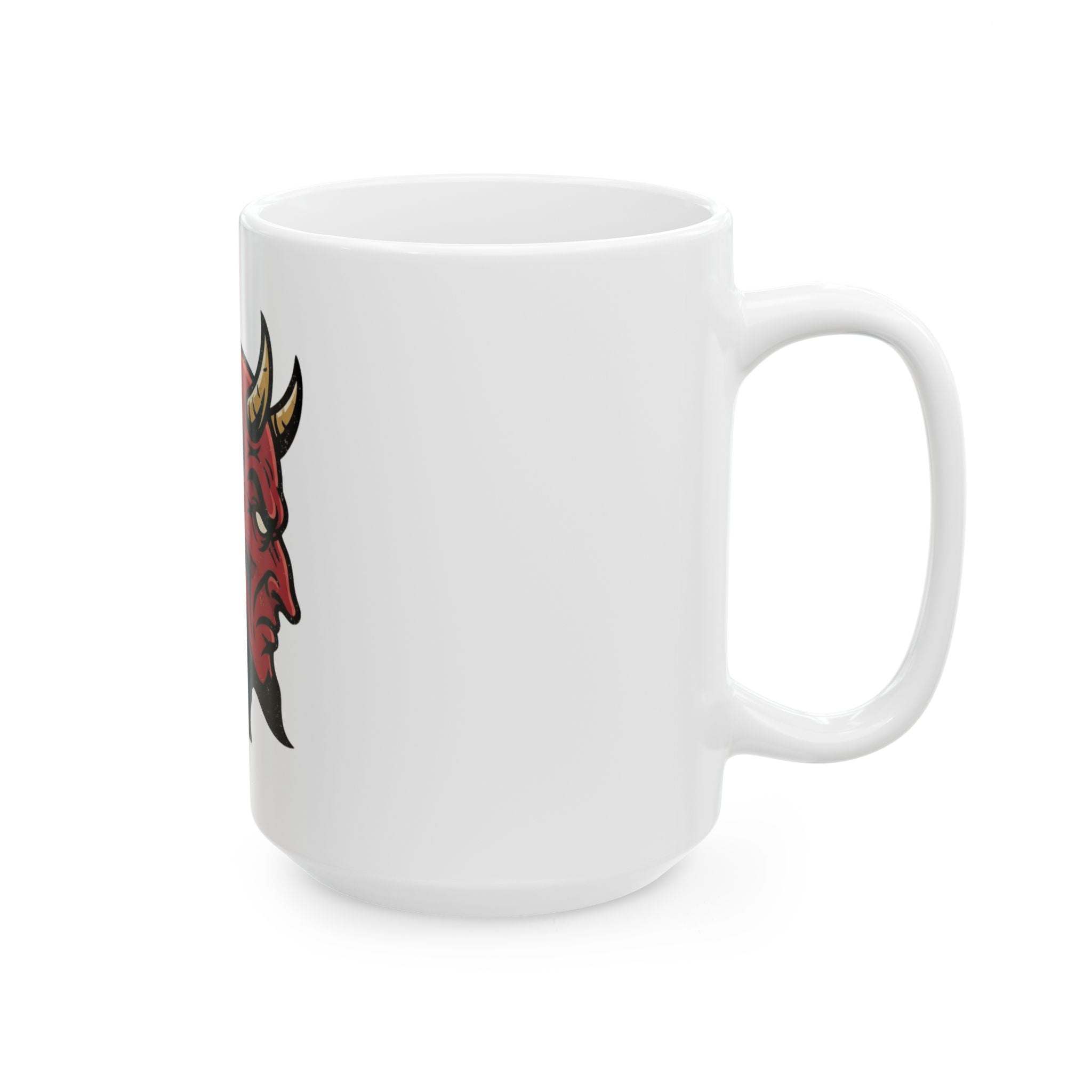 "Paradox" White Ceramic Mug — Graphic