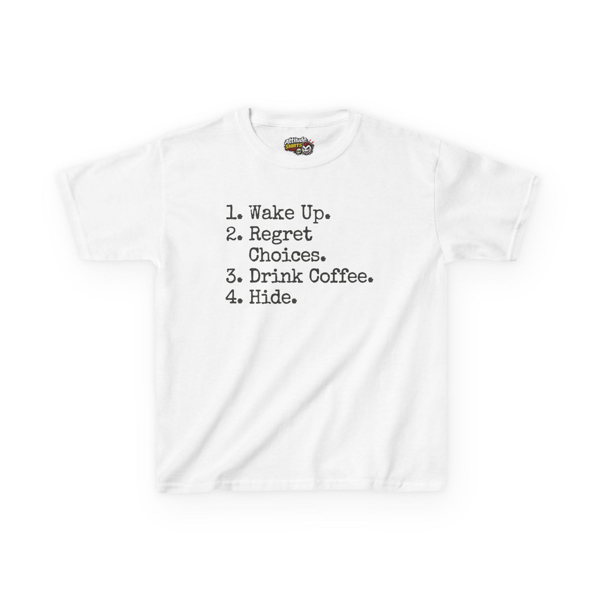 "Daily Schedule Asset" Kids Tee