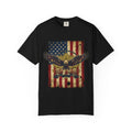 "Eagle and Flag 250 Years" Unisex Garment-Dyed Tee