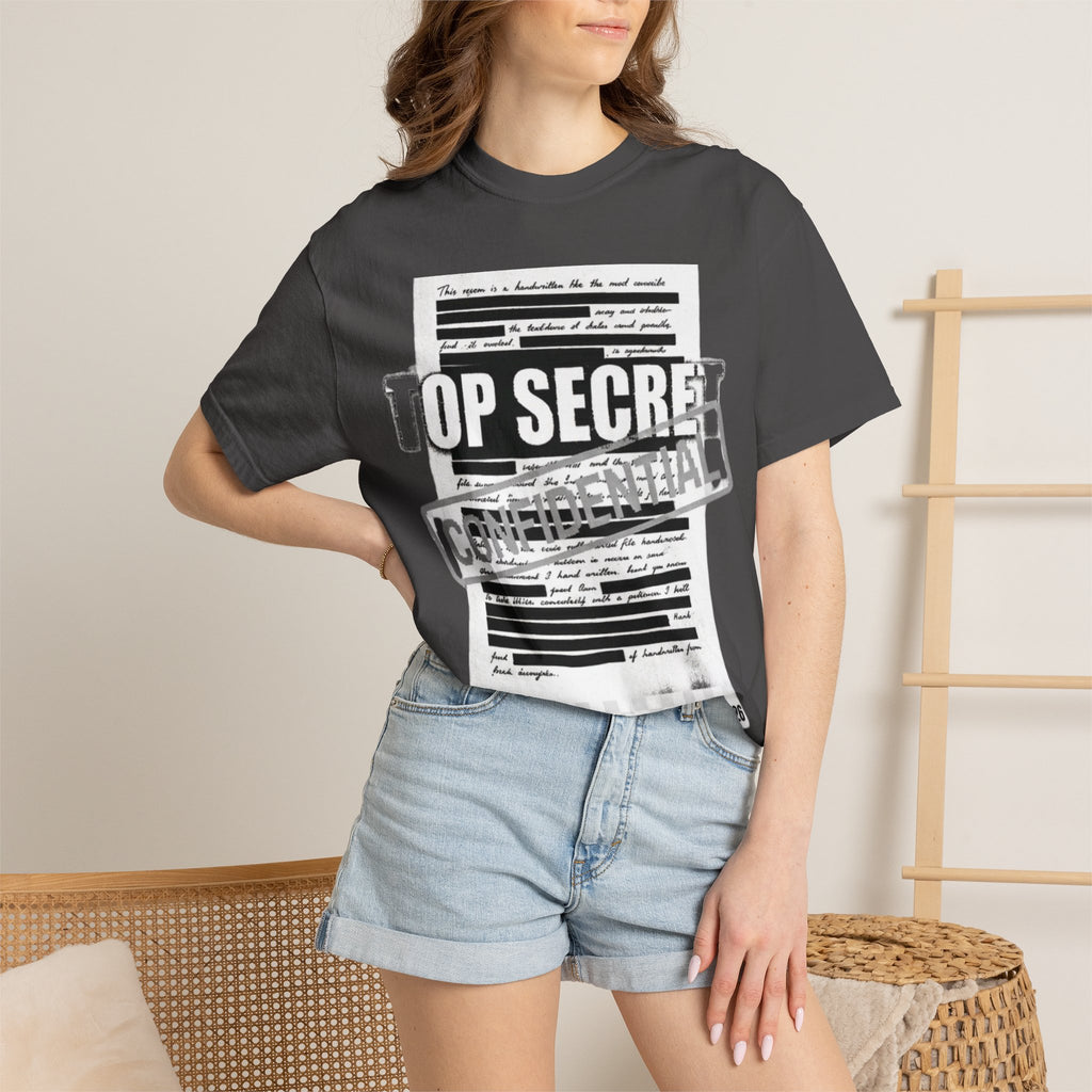 Classified Information Enthusiast | Garment-Dyed Tee — AttitudeShirts