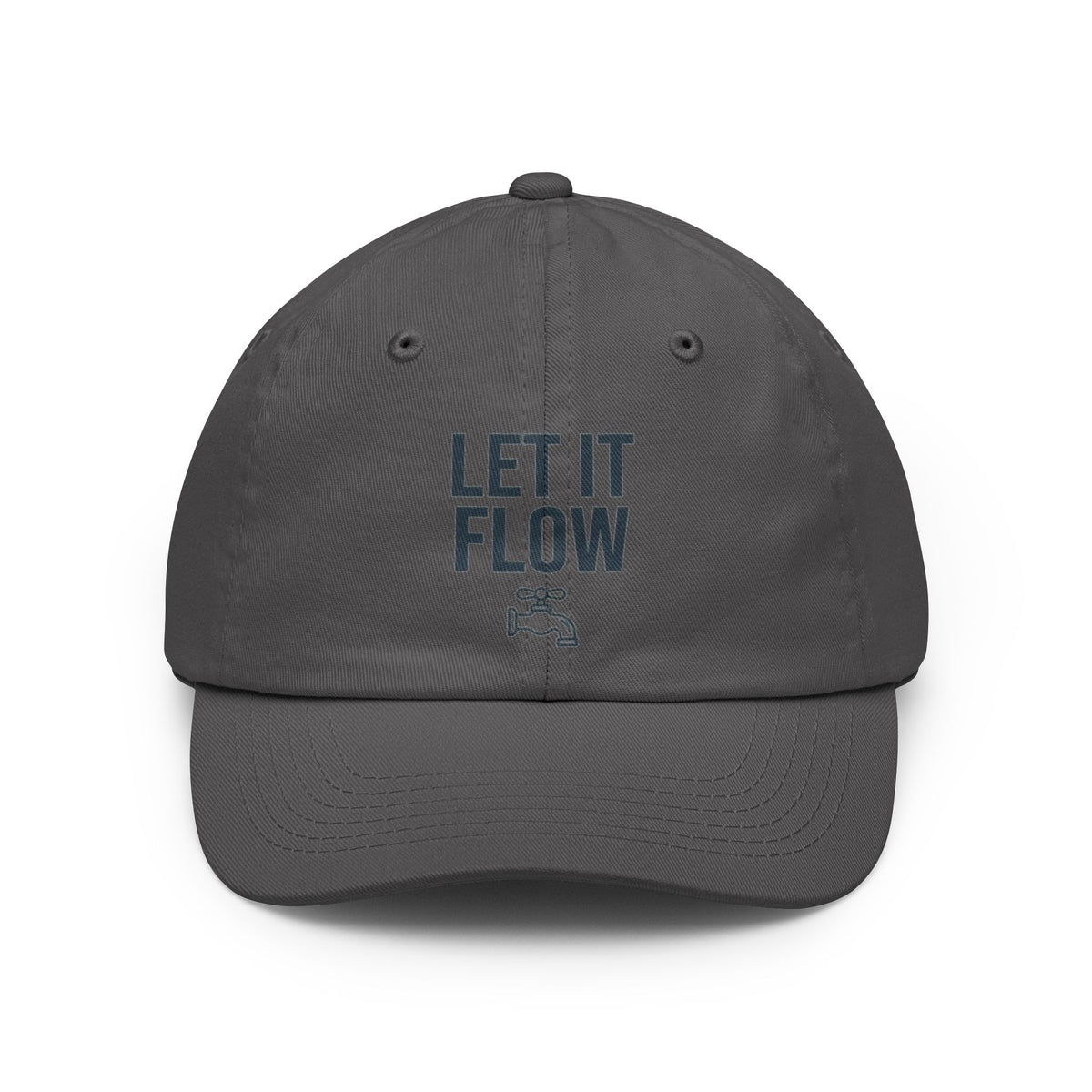 Color: Charcoal | Protest Series - Let It Flow Dad Hat