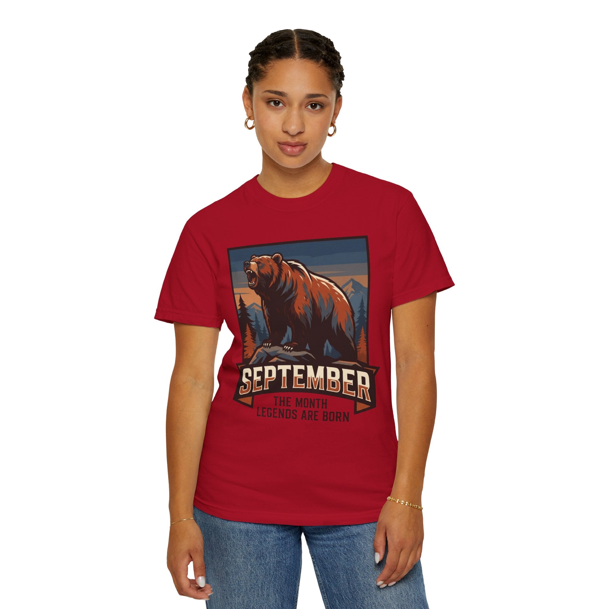 "September Legend" Unisex Garment-Dyed Tee