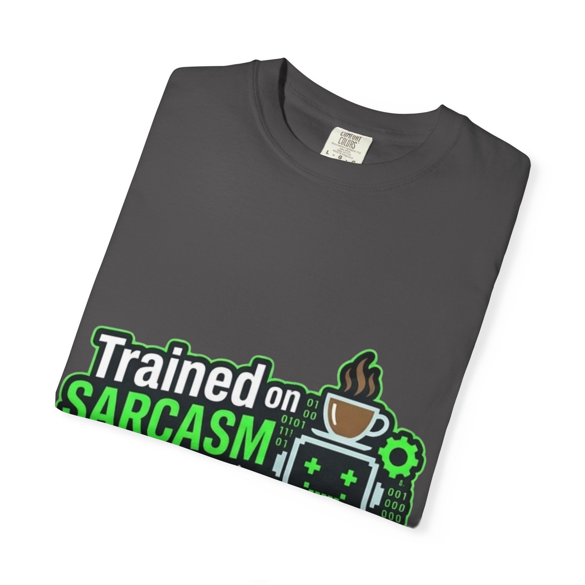 Sarcasm Training Graduate | Garment-Dyed Tee — AttitudeShirts