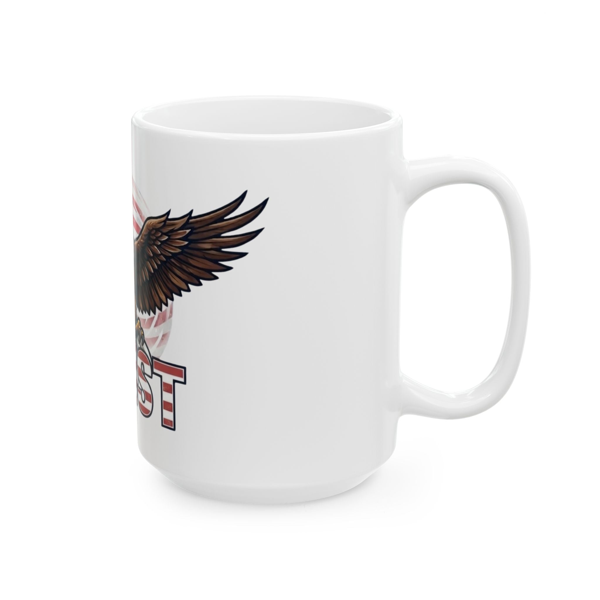 "Resist" White Ceramic Mug
