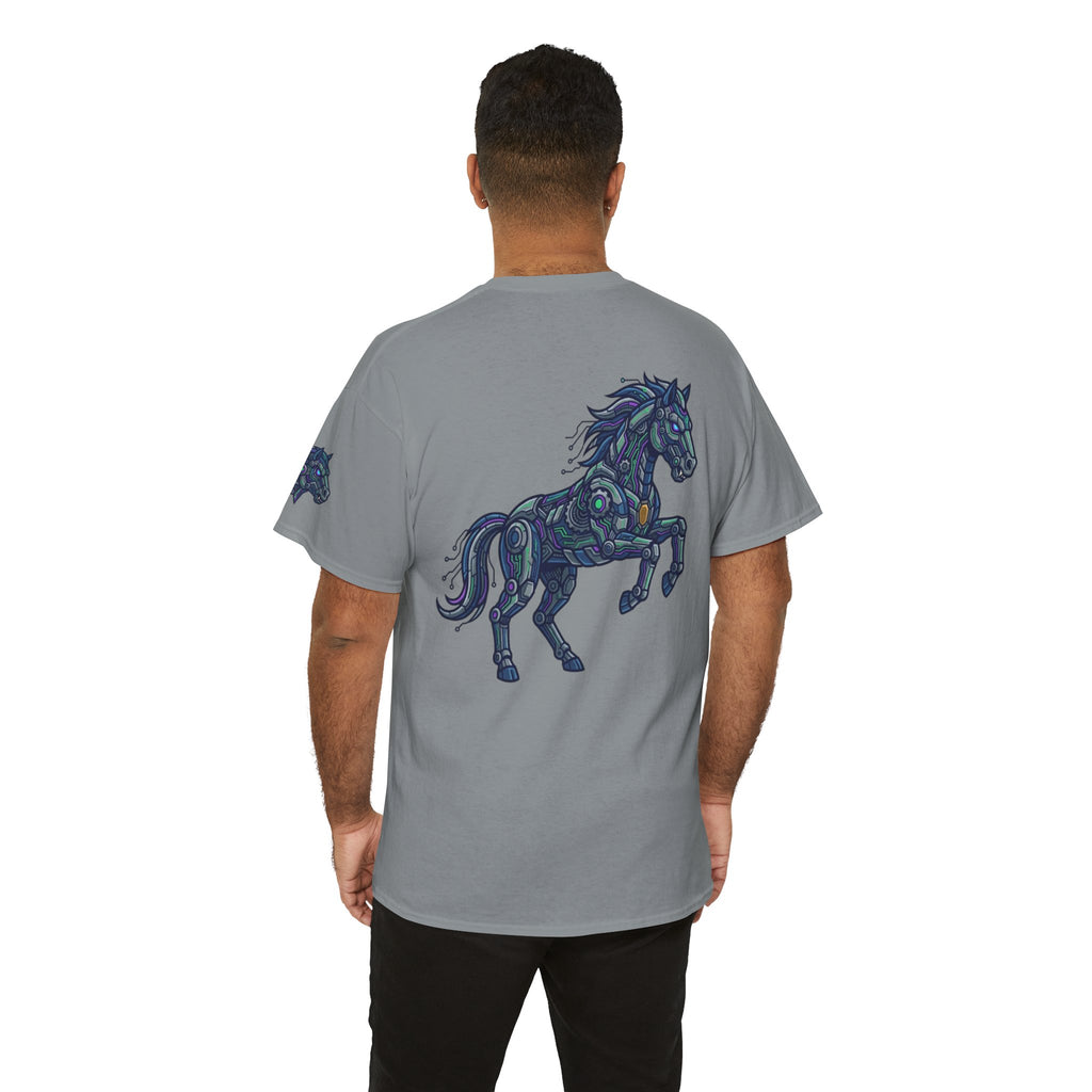"Cyber Mustang" Premium Graphic Tee