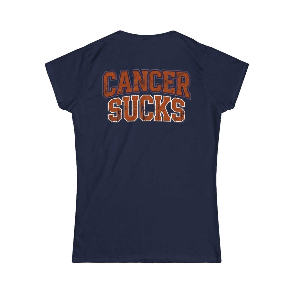 Color: Navy | Cancer Sucks Women's Tee