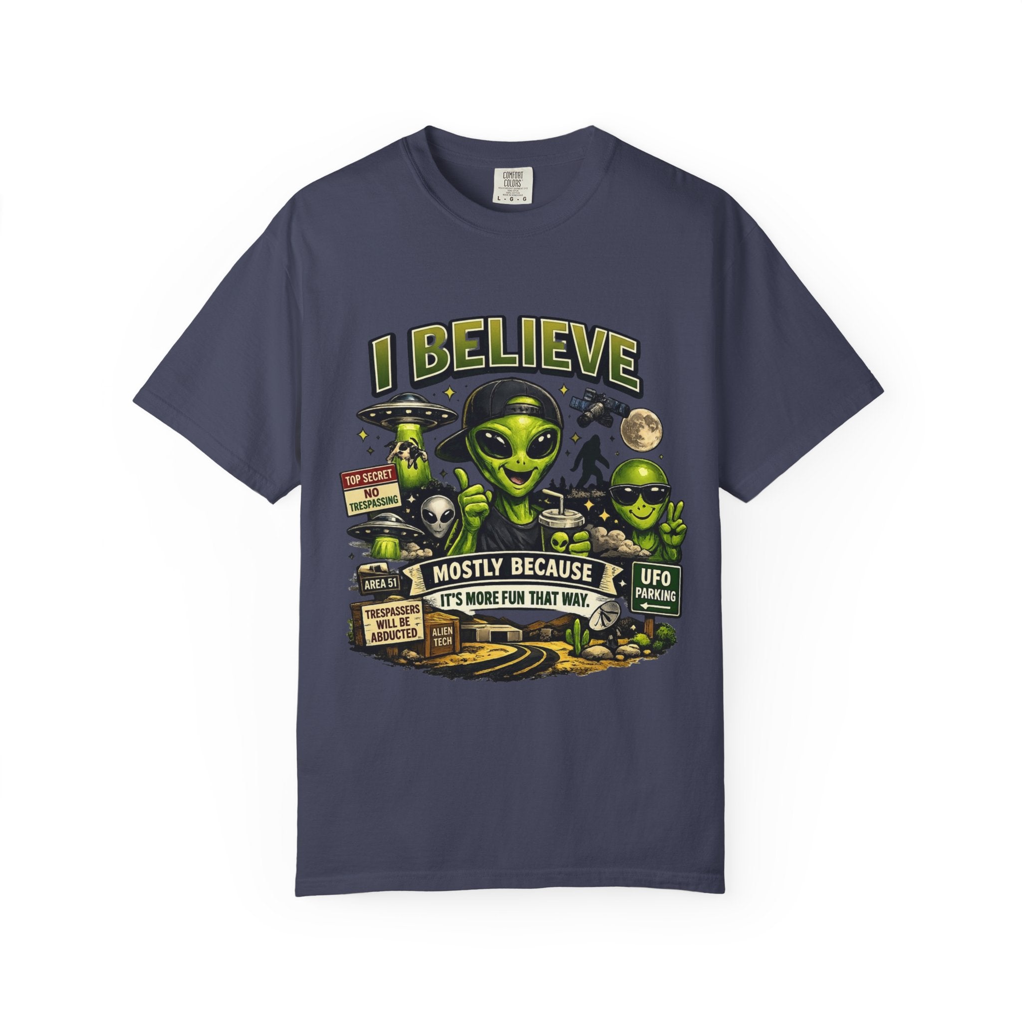 "I Believe" Unisex Garment-Dyed Tee