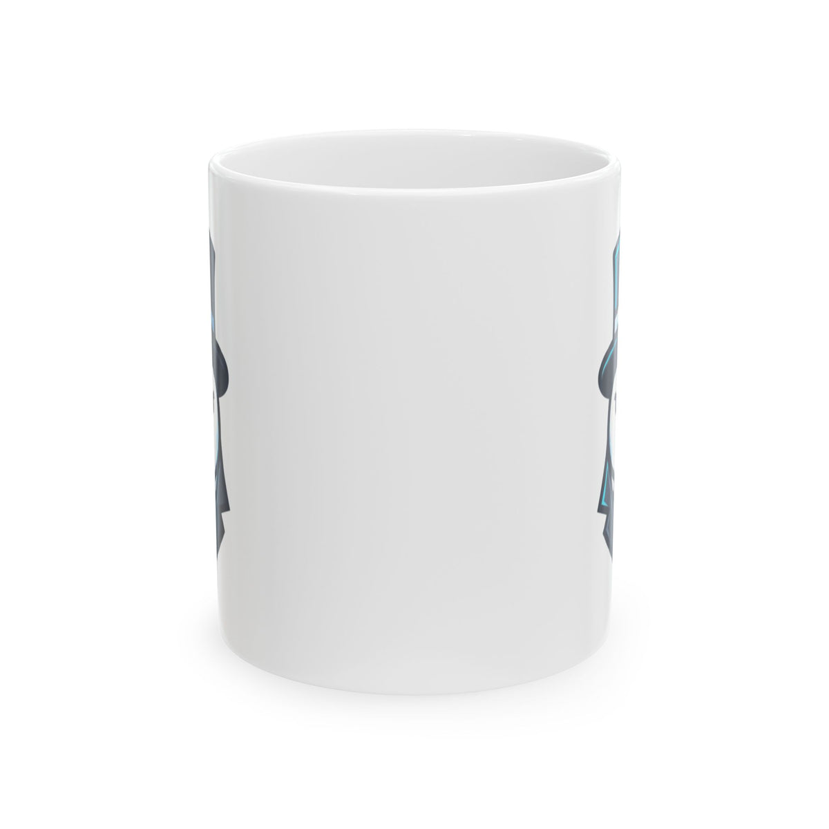 "Penguin Credible" White Ceramic Mug — Graphic