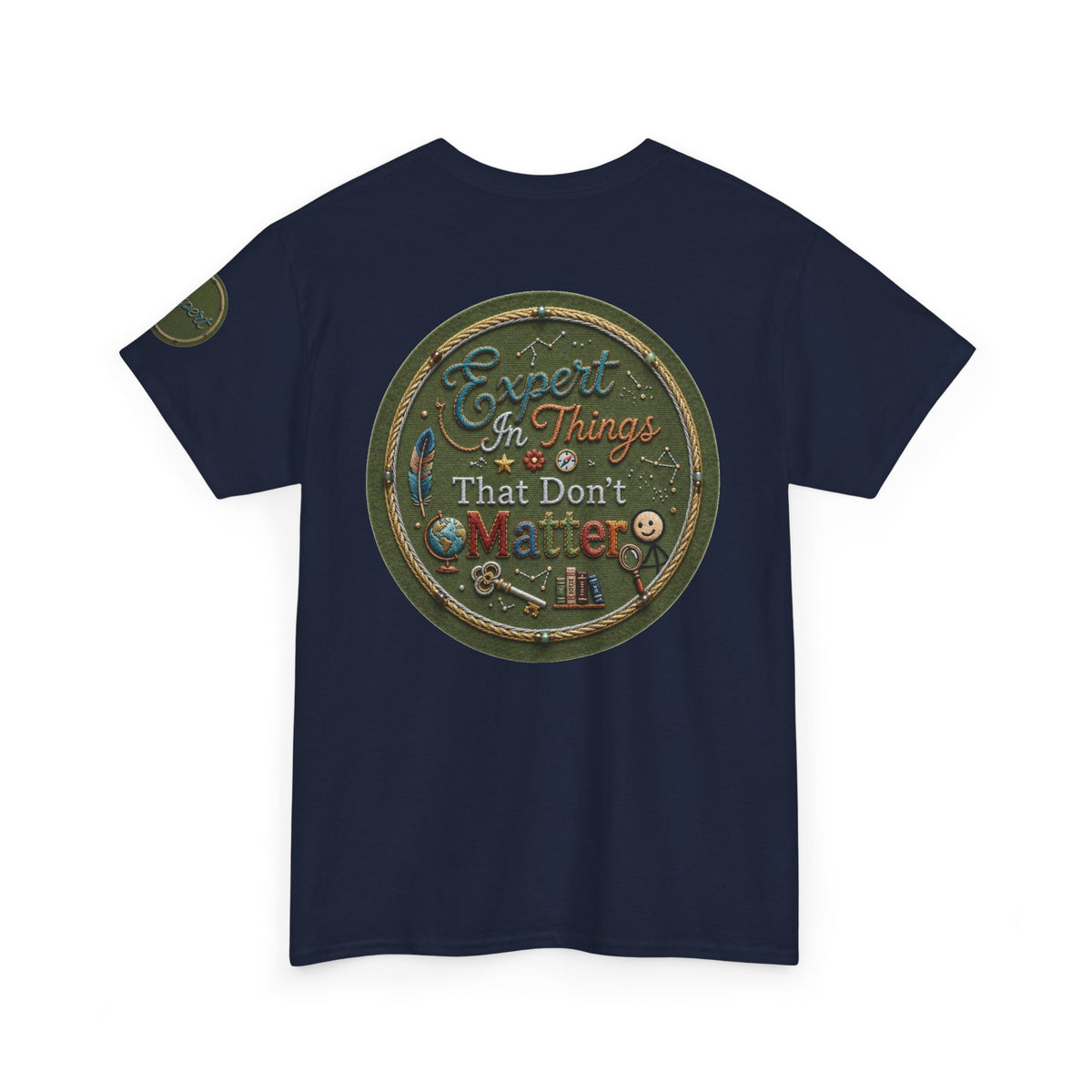 Color: Navy | Expert In Things That Don't Matter Premium Graphic Tee