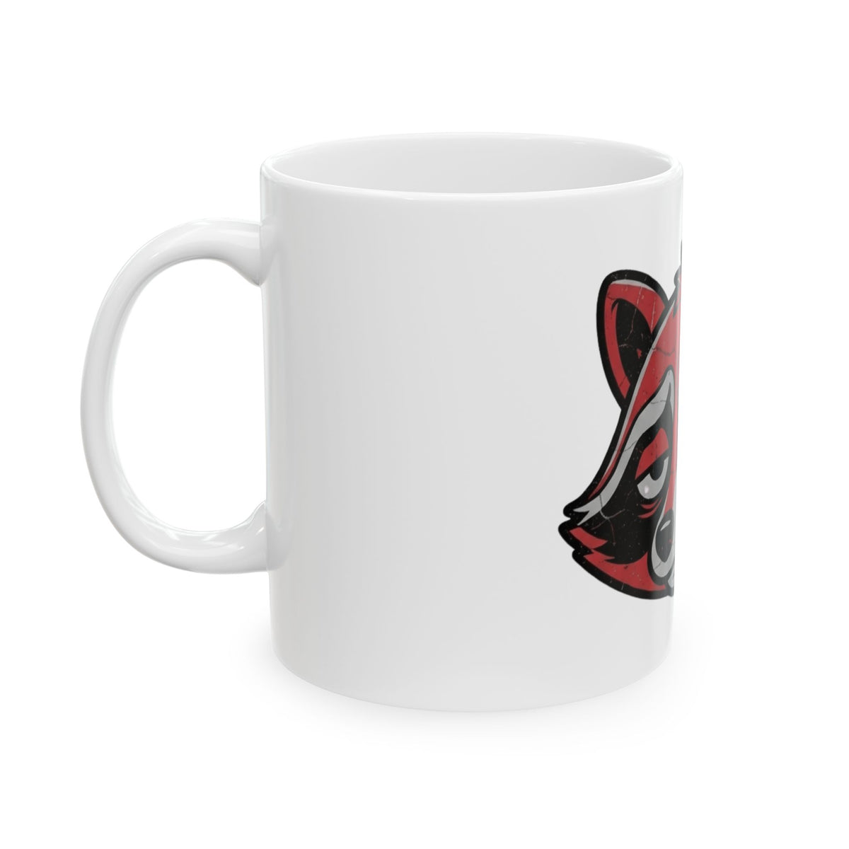 "Surviving Another Meeting" White Ceramic Mug — Graphic