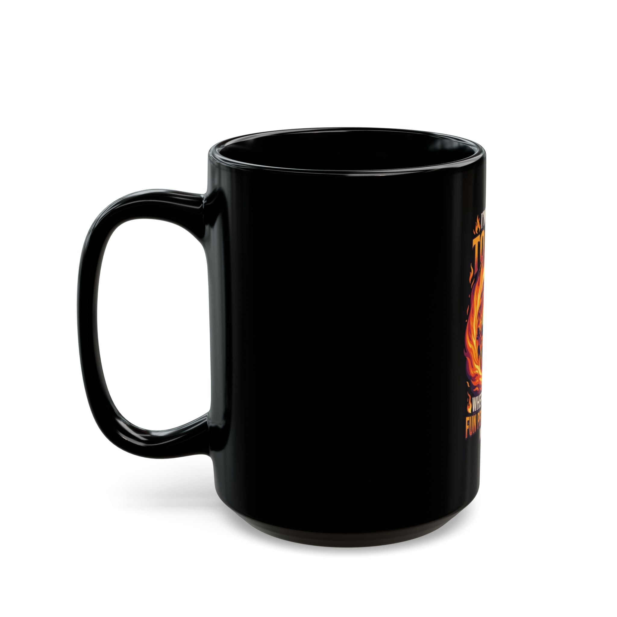 "I'm Going to Hell" Black Ceramic Mug