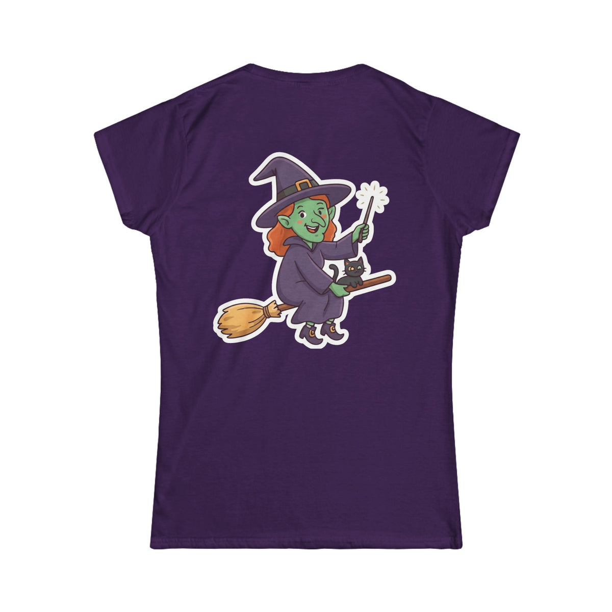 Color: Purple | Witch Women's Tee