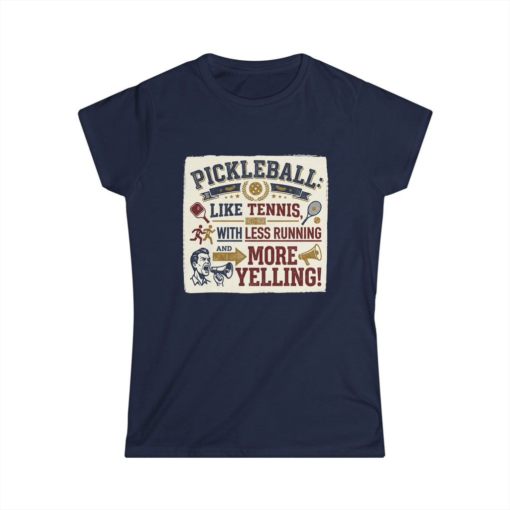 Pickleball: Tennis for People Who Gave Up | Women's Tee — AttitudeShirts