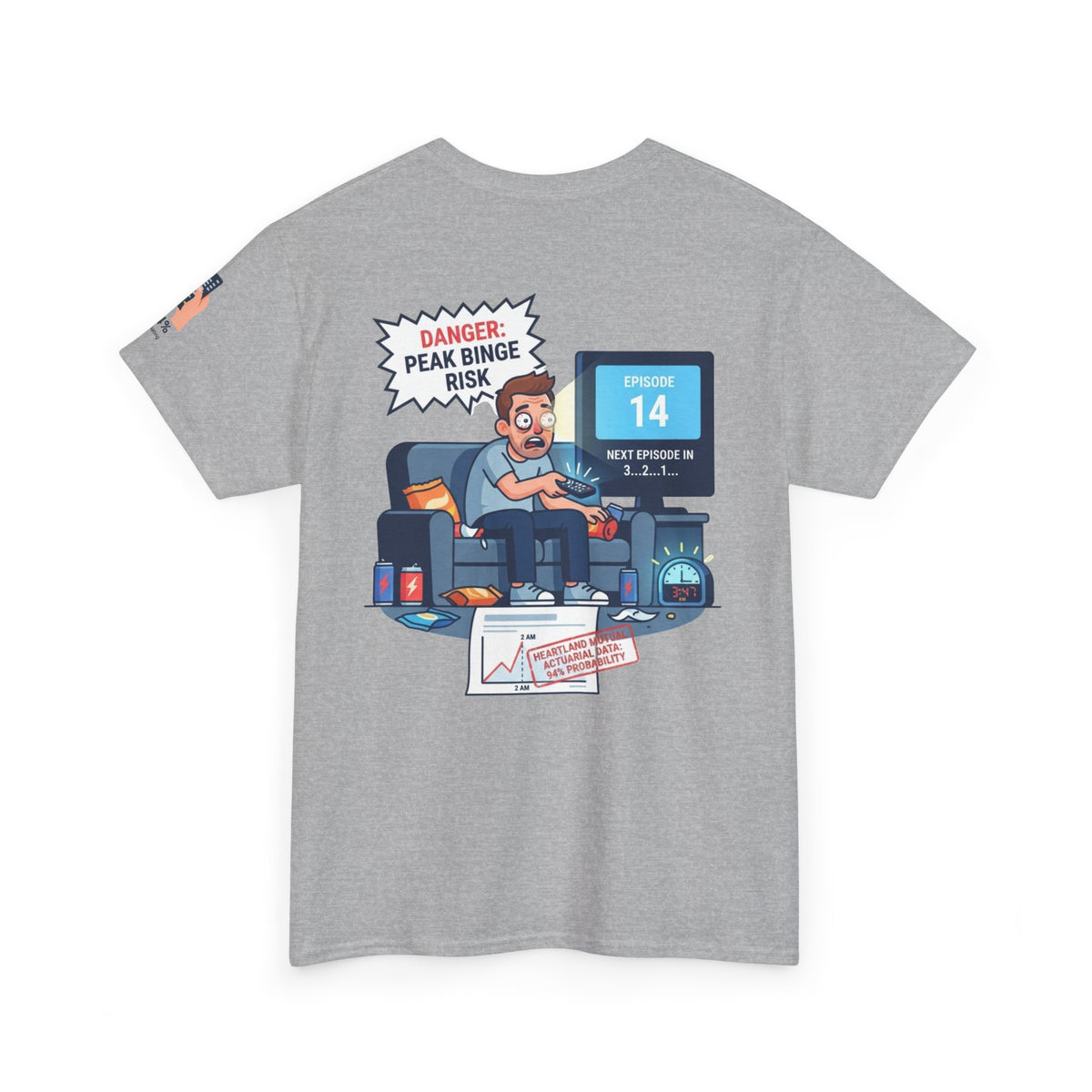 "Peak Bing Risk" Premium Graphic Tee