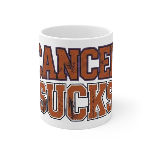 Yeah, Cancer Sucks | 11oz Mug — AttitudeShirts