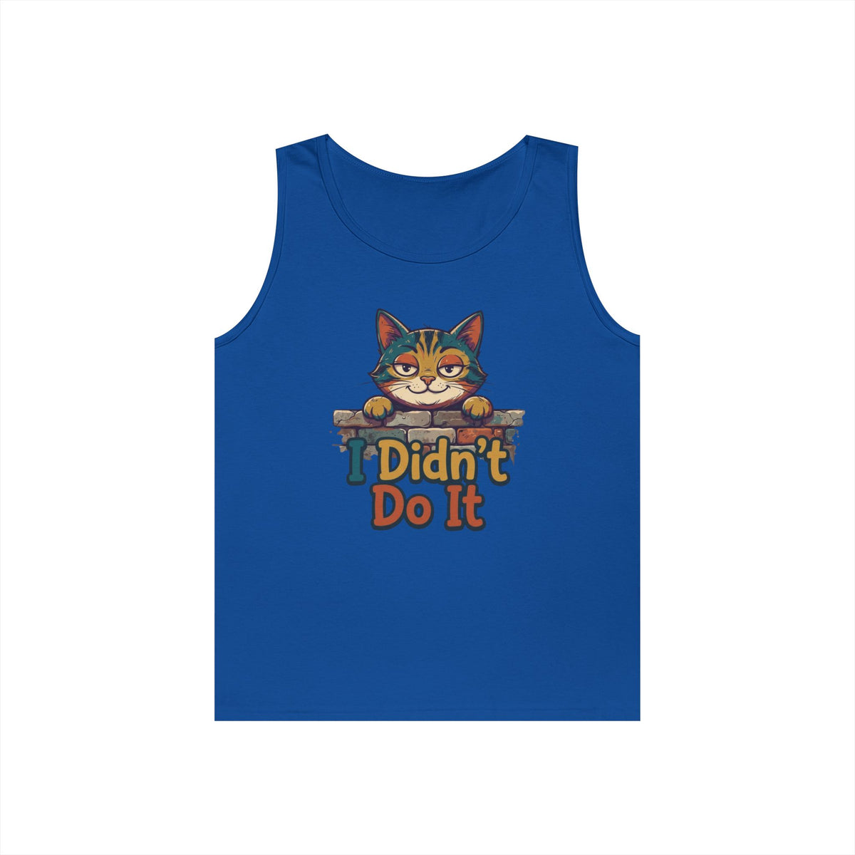 Color: Royal | I Didn't Do It Tank Top