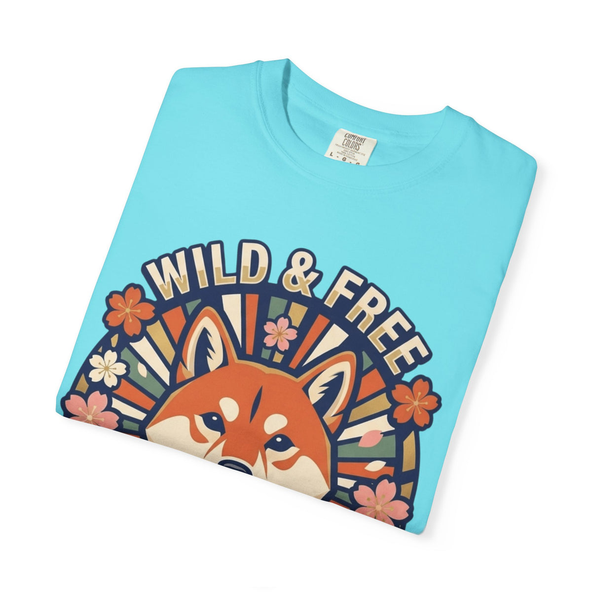 "Shiba Squad" Unisex Garment-Dyed Tee