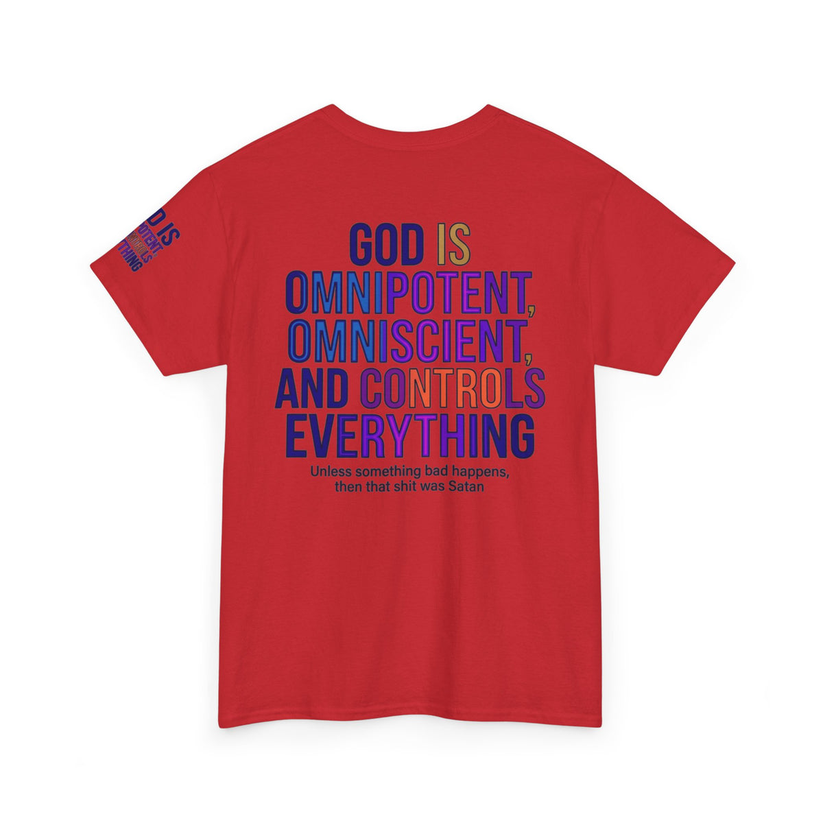 "God Controls Everything" Premium Graphic Tee
