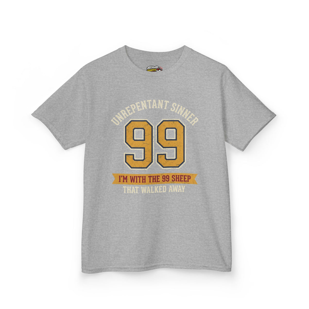 "Good Book Series 99 Unrepentant Sinner" Kids Tee
