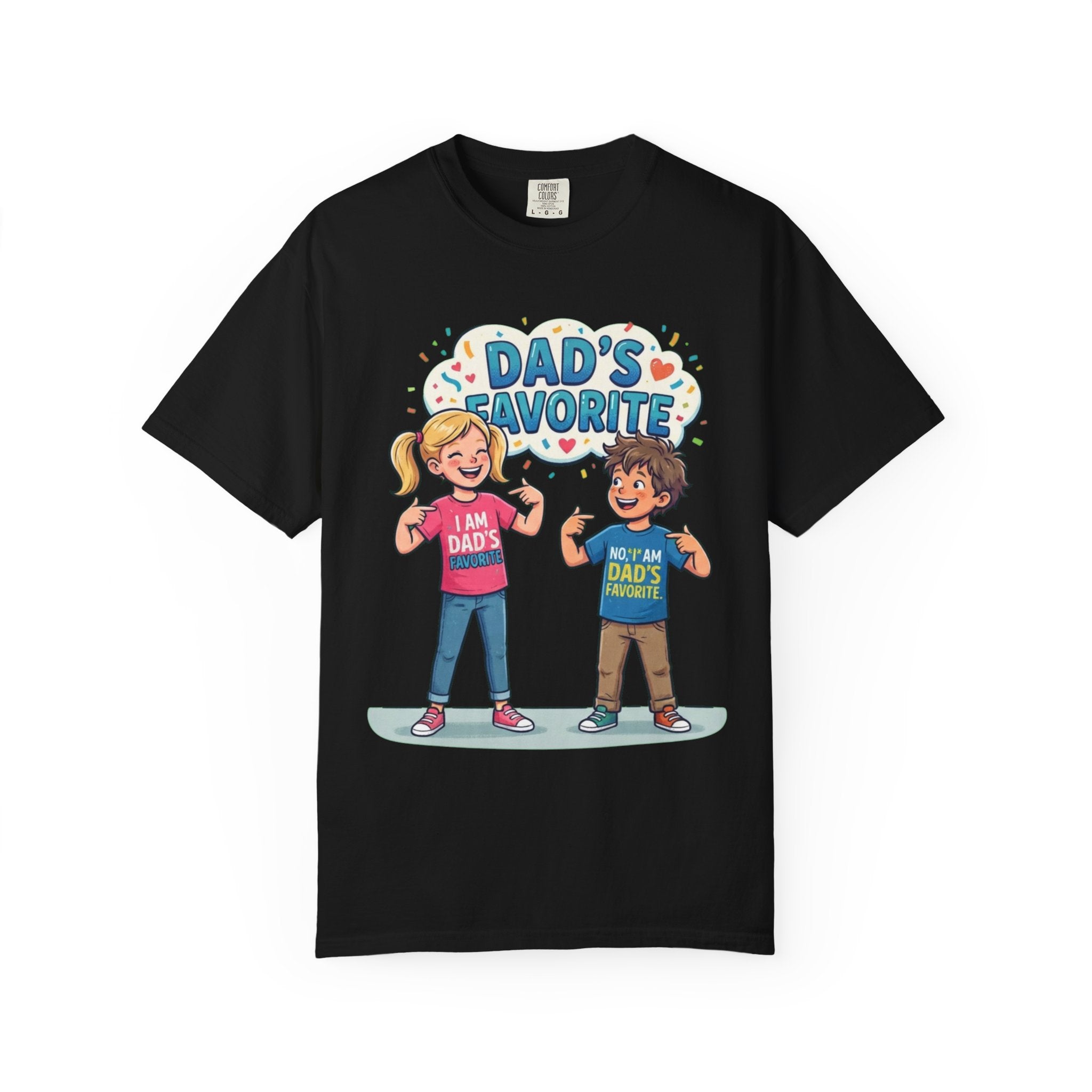 "Dad's Favorite" Unisex Garment-Dyed Tee