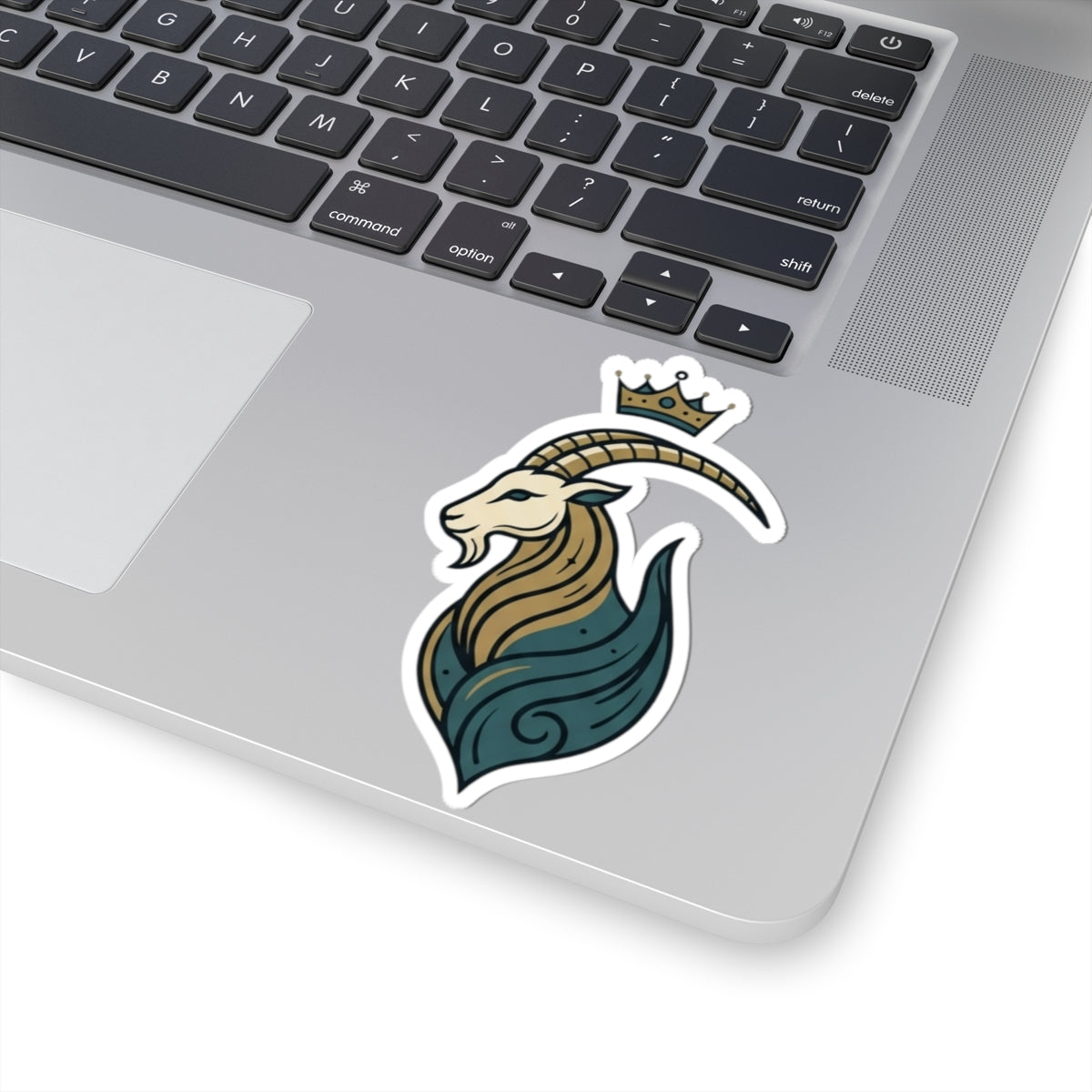 "Capricorn- The Sea-Goat Crest" Sticker